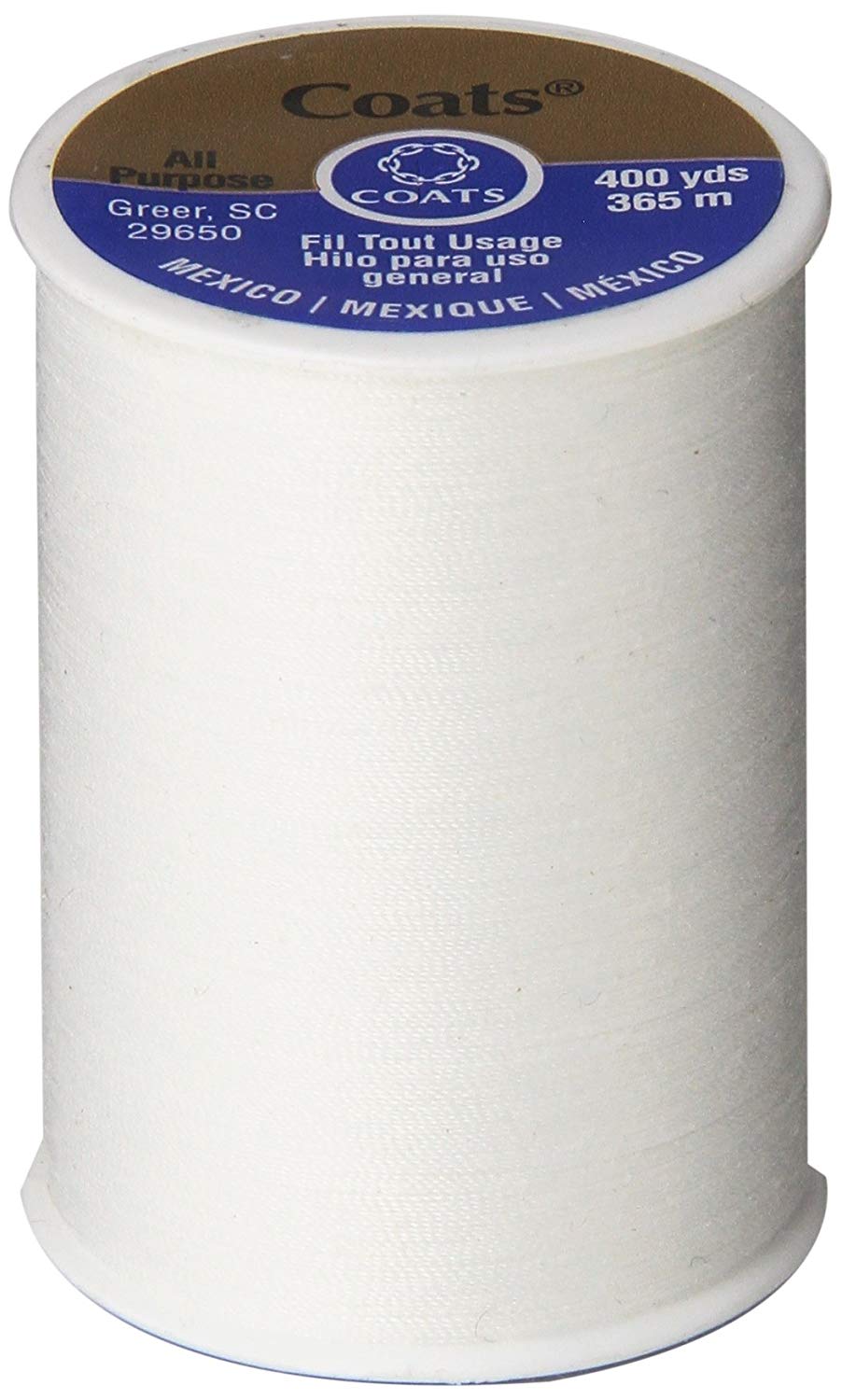 Dual Duty All-Purpose Thread - White
